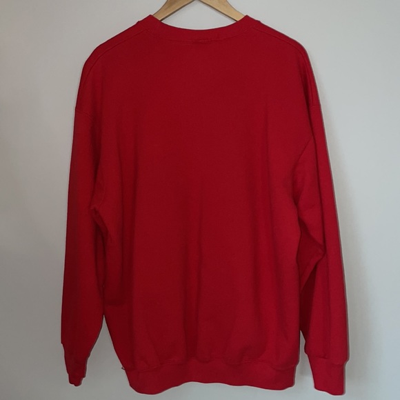 Vintage Looney Tunes Tweety Bird Christmas Holiday Oversized Crewneck - Picture 7 of 10